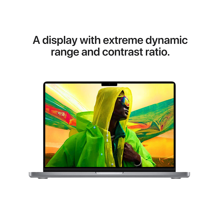 MacBook Pro de 16 pulgadas de Apple con CPU M1 Pro de 10 núcleos, GPU de 16 núcleos, memoria de 16 GB, SSD de 1 TB, gris espacial MK193 2021